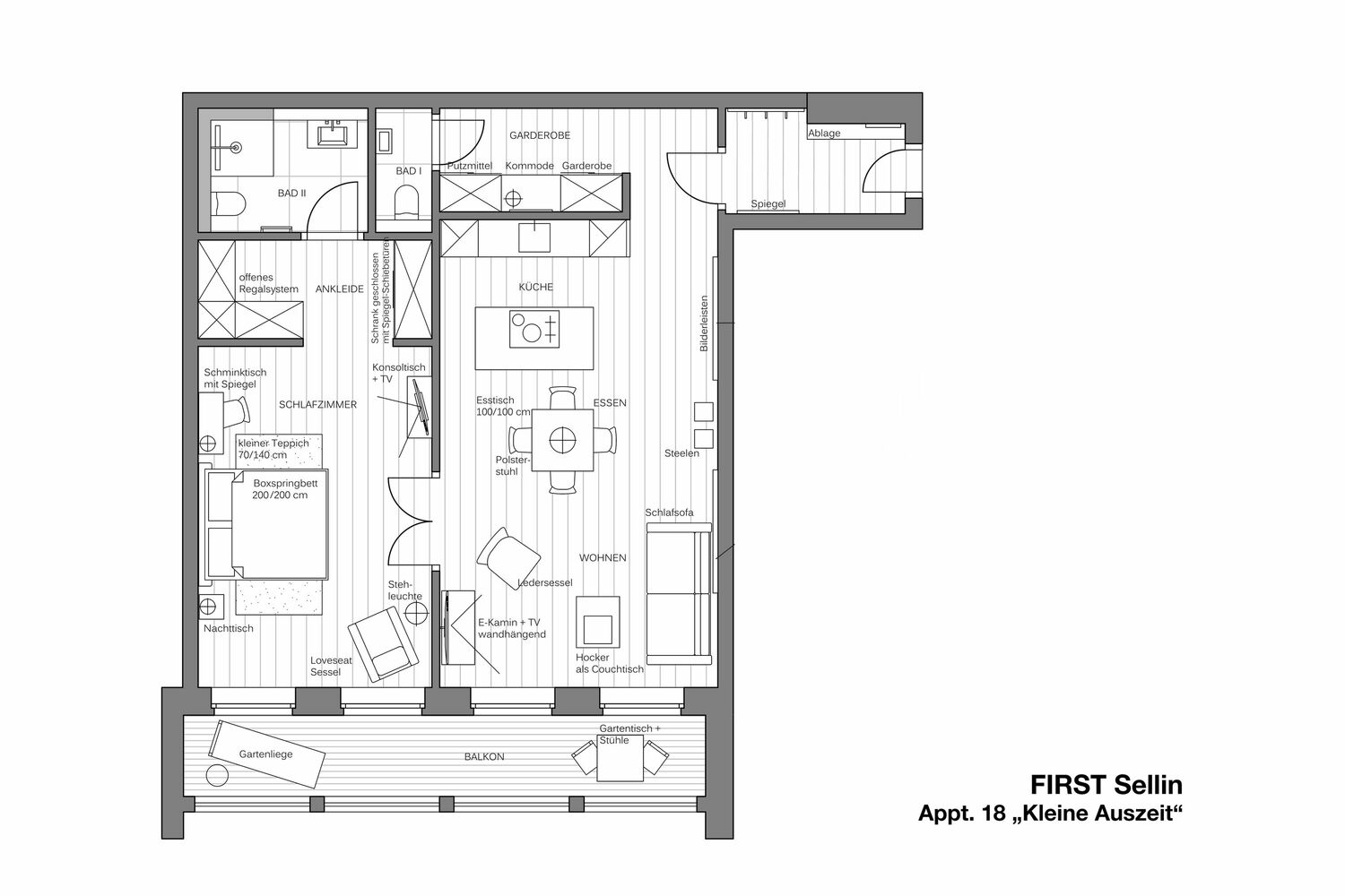 Wohnung 18 - Raumplan